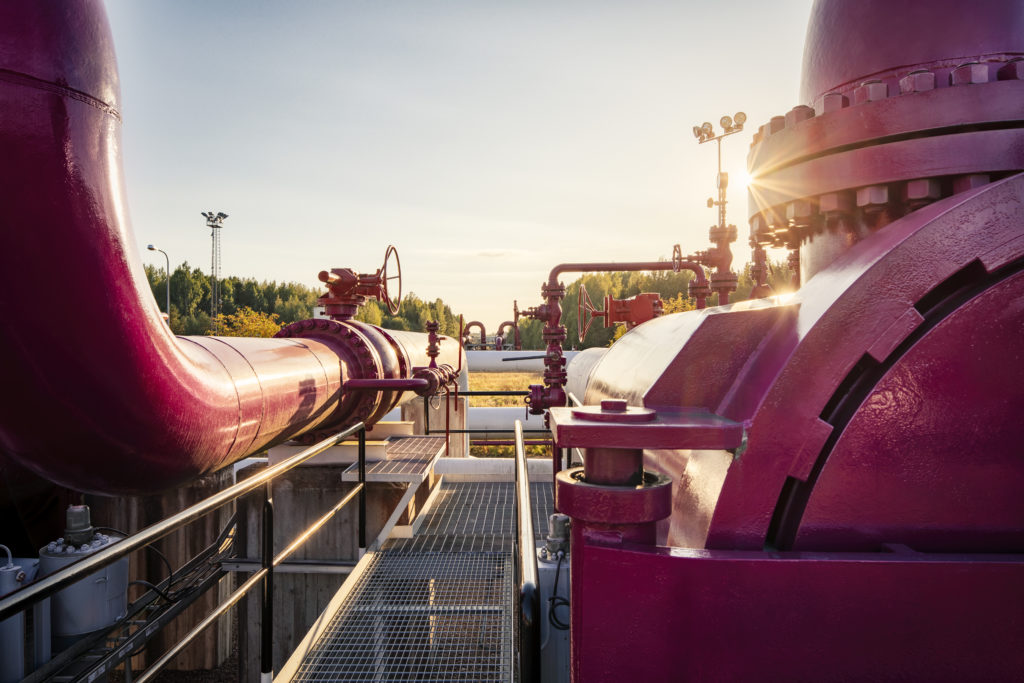 Gasgsrid gas pipeline detail.