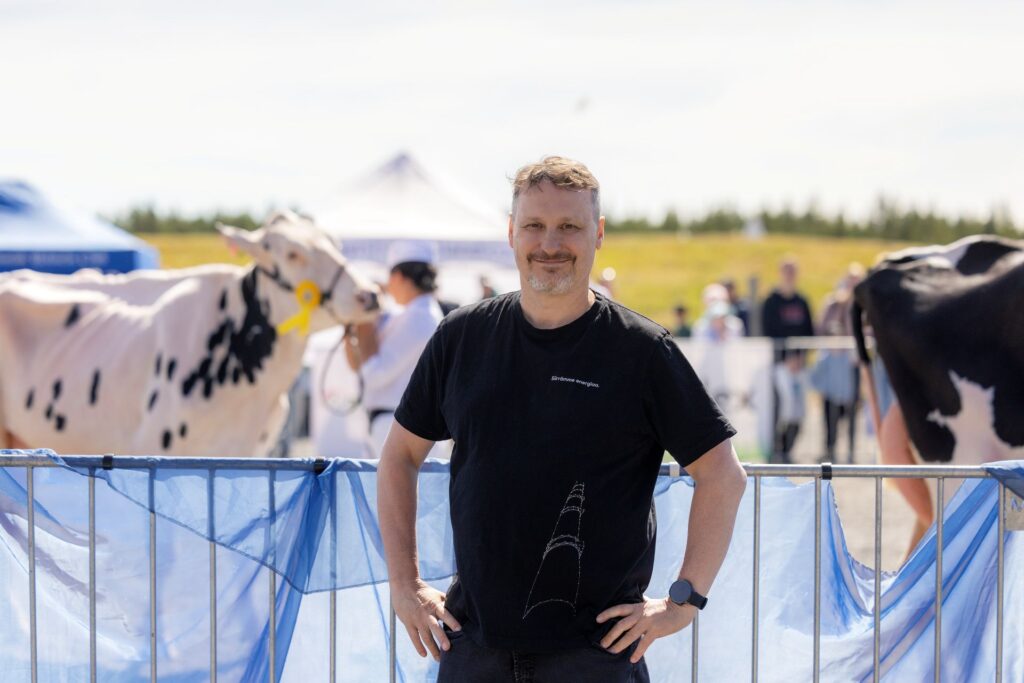 Tommi Raappana, Land use planning manager at Gasgrid pictured at the Farmari agricultural exhibition held on the last weekend of June in Kalajoki. 