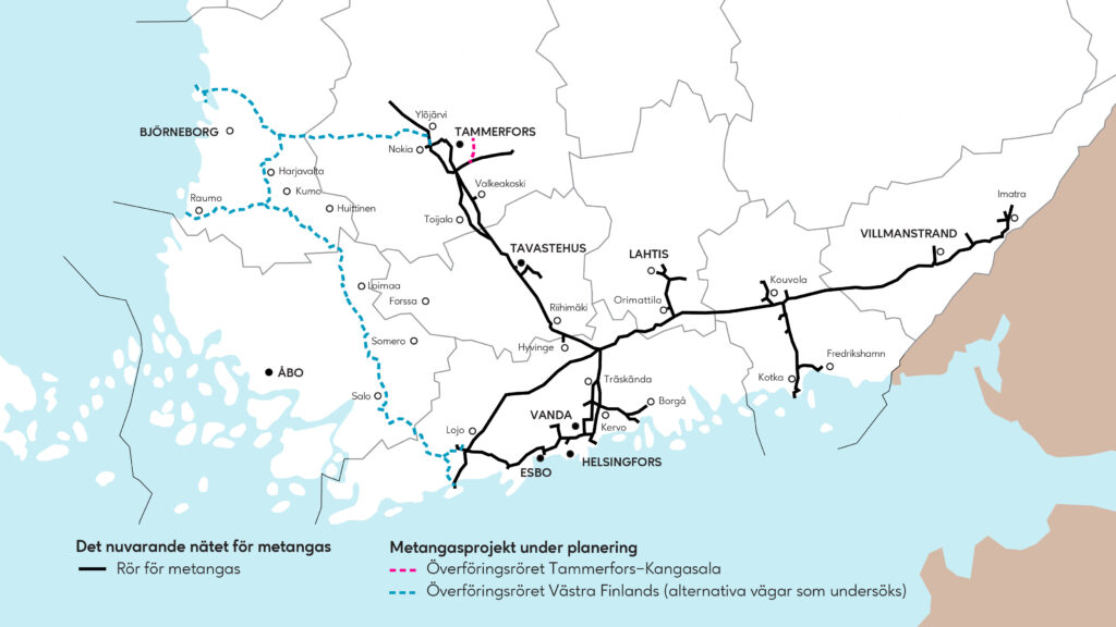 Gasgrid naturgasöverföringsnätet